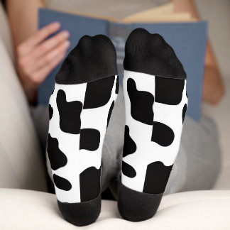 Cute Dalmatian Spot Pattern Dog Lover Socks