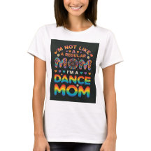 cute dance mom tshirt