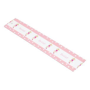 Cute dancing ballerinas ruler