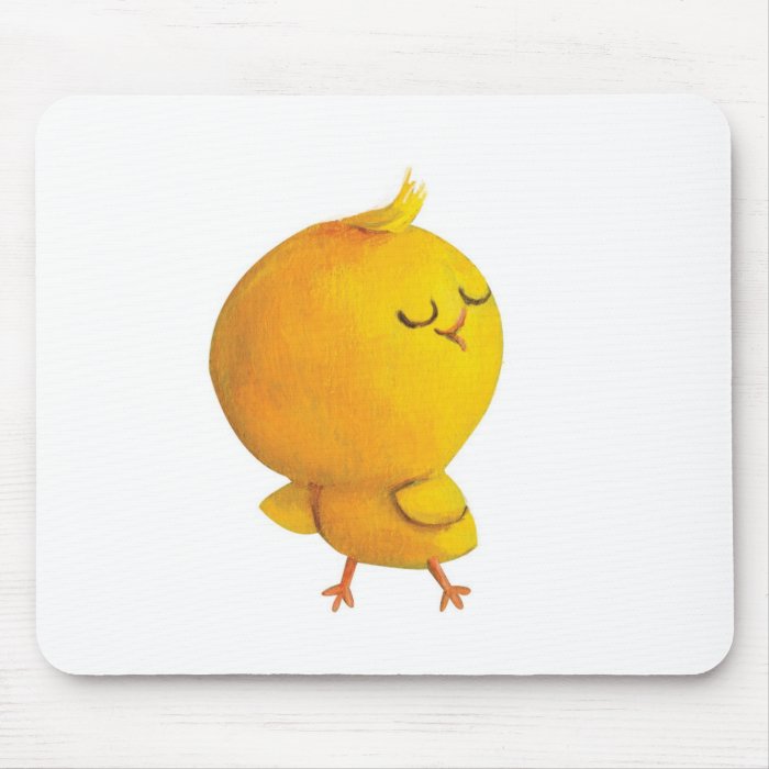 Cute Dancing Chicken Mouse Pad