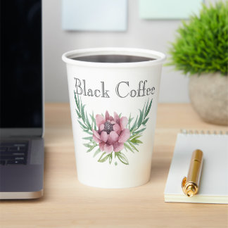 Cute Dancing Coffee Cup Paper Mug – Fun Takeaway C