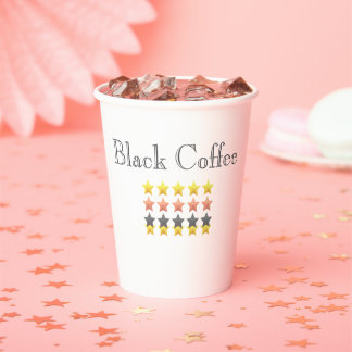 Cute Dancing Coffee Cup Paper Mug – Fun Takeaway C