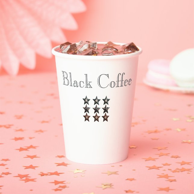 Cute Dancing Coffee Cup Paper Mug – Fun Takeaway C (Insitu)