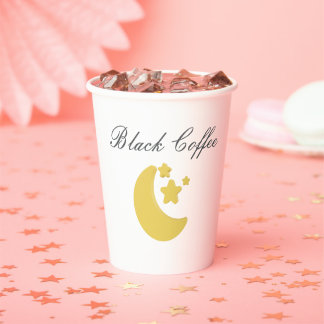 Cute Dancing Coffee Cup Paper Mug – Fun Takeaway C