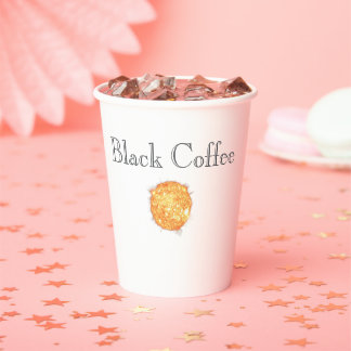 Cute Dancing Coffee Cup Paper Mug – Fun Takeaway C
