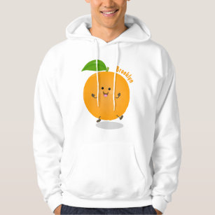 Cute Orange Fruit Hoodies Sweatshirts Zazzle