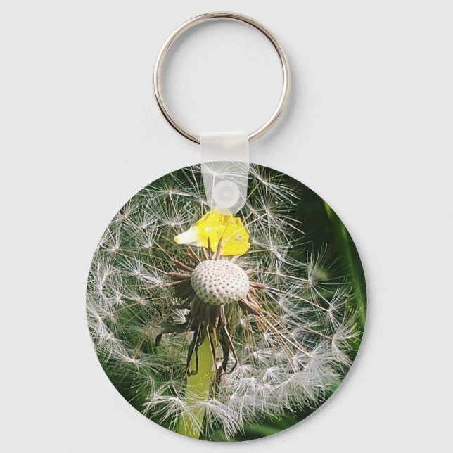 Cute dandelion keychain (Front)