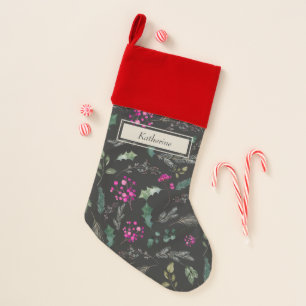 Cute Dark Moody Christmas Stocking