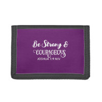 Cute Dark Purple Strong and Courageous Simple
