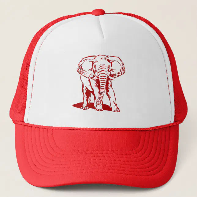 Elephant Trucker Hat