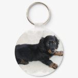 Cute Daschund Keychain