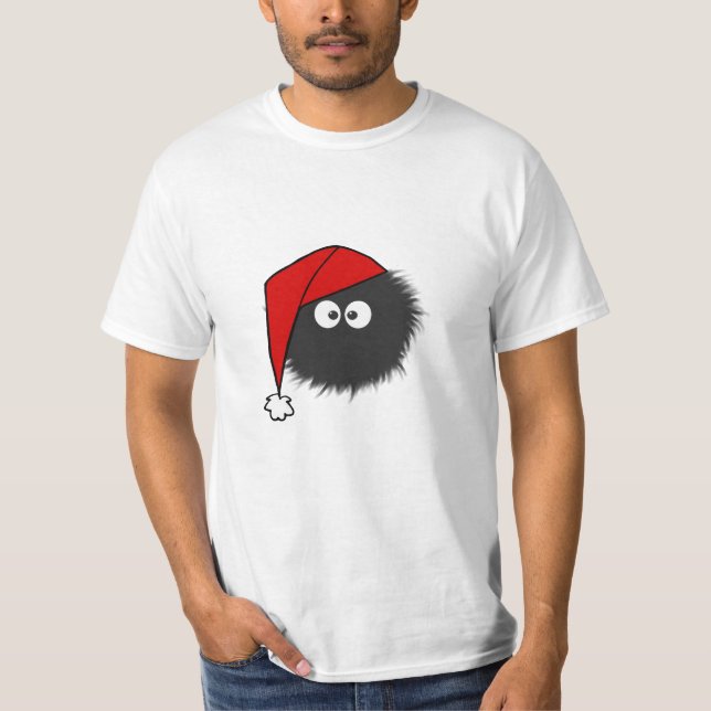 Cute Dazzled Bug Christmas T-Shirt (Front)