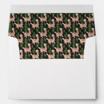 Cute Decorated Llamas Pattern Envelope