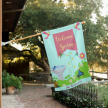 Cute decorative double sided Hummingbird butterfly