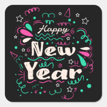 Cute Decorative Happy New Year 2023