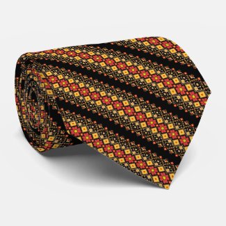 Cute decorative ukrainian floral patterns design