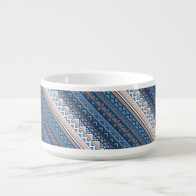 Cute decorative ukrainian patterns design bowl (Center)