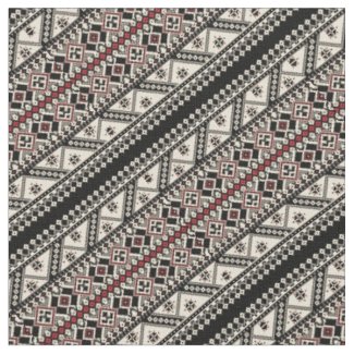 Cute decorative ukrainian patterns design