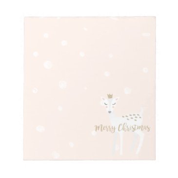 Cute Deer | Blush Pink | Christmas