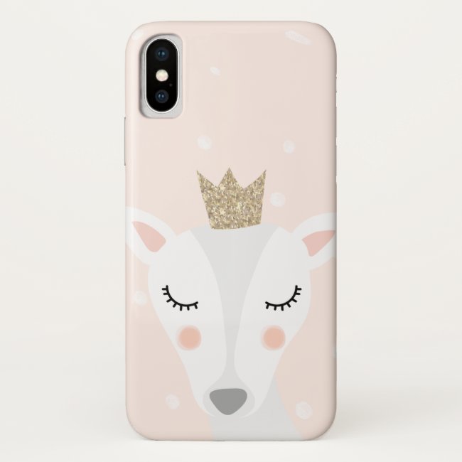 Cute Deer | Blush Pink | Winter