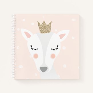Cute Deer | Blush Pink | Winter