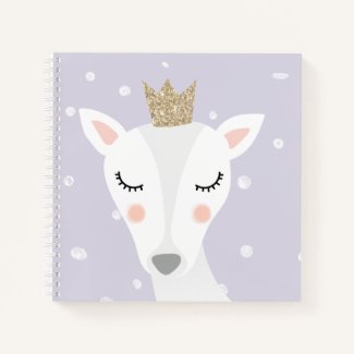 Cute Deer | Lilac | Winter