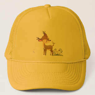 cute deer Lovers Trucker Hat