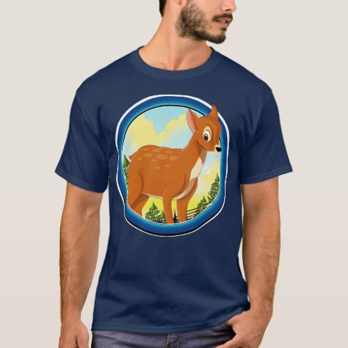 Cute Deer T_Shirt
