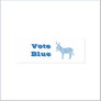 Cute Democratic Donkey & Hearts VOTE BLUE  Self-inking Stamp