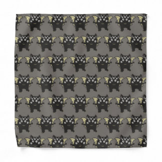 Cute Demon Character - Many Eyes Kawaii Monster Bandana