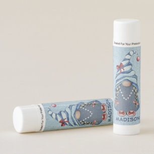 Cute Denim Gnome Lip Balm