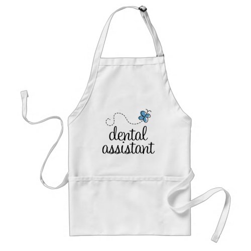 Cute Dental Assistant Adult Apron
