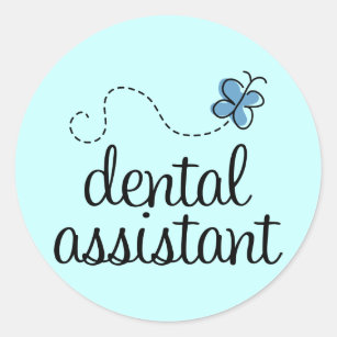 Dental assistant kiss cut sticker gift for your dental friend high quality Eco-friendly materials laptop iPad decal