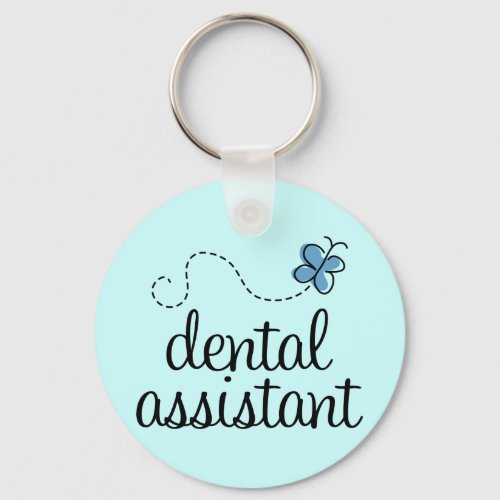 Cute Dental Assistant Keychain