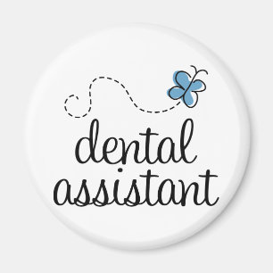 Cute Dental Assistant Magnet
