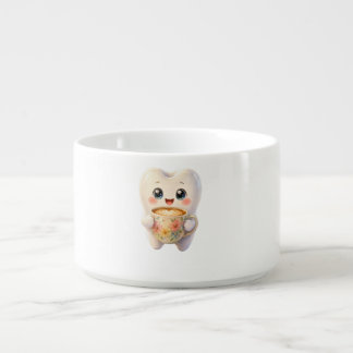 Cute Dental Coffee Lover Kawaii Character Bowl
