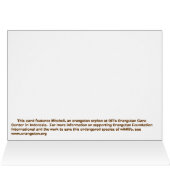 Cute Dental Health Advice for Teeth Cards (Inside Horizontal (Top))