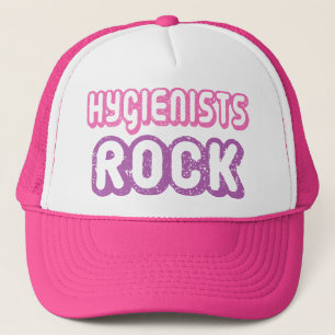 Cute Dental Hygienists Rock Trucker Hat