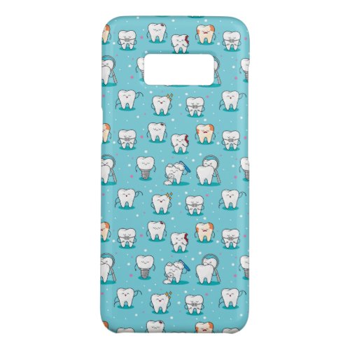 Cute Dental Pattern Case_Mate Samsung Galaxy S8 Case