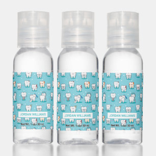 Cute Dental Pattern Hand Sanitizer
