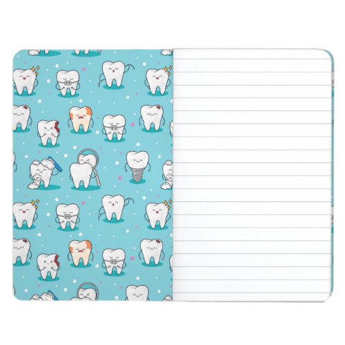 Cute Dental Pattern Journal