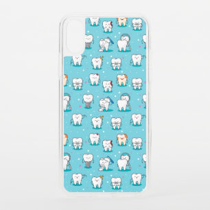 Cute Dental Pattern iPhone XS Case
