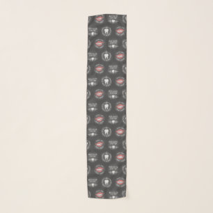 Cute Dentist Pattern - Funny Dental Hygienist Scarf