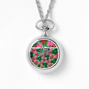 Cute Desert Rose Pattern Watch