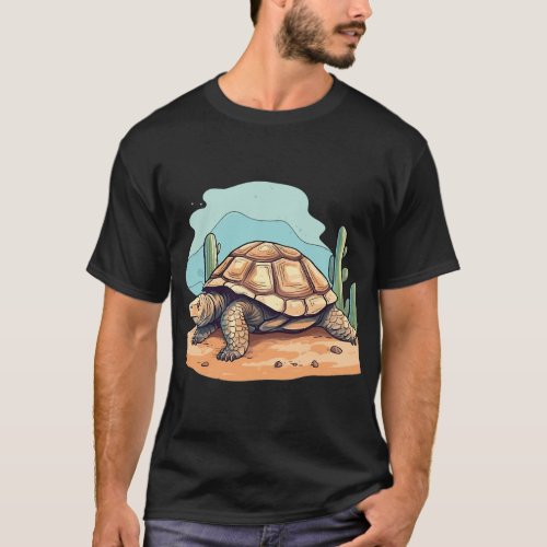 Cute Desert Tortoise T_Shirt