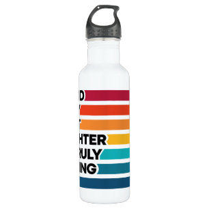 Cute Design Expression text for Mothers day  Stainless Steel Water Bottle
