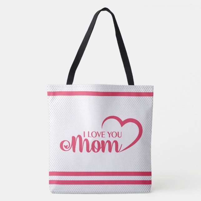 Cute Design Text Best Mom Ever for Mothers day Tot Tote Bag (Front)
