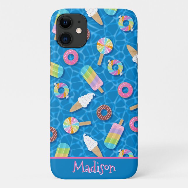 Cute Desserts Case-Mate iPhone Case (Back)