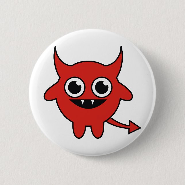 Cute Devil Button (Front)