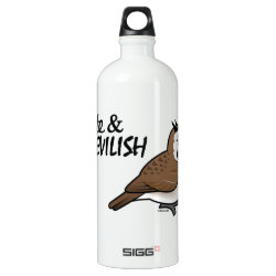 Horned Lark: Cute & Devilish SIGG Traveller Water Bottle (0.6L)